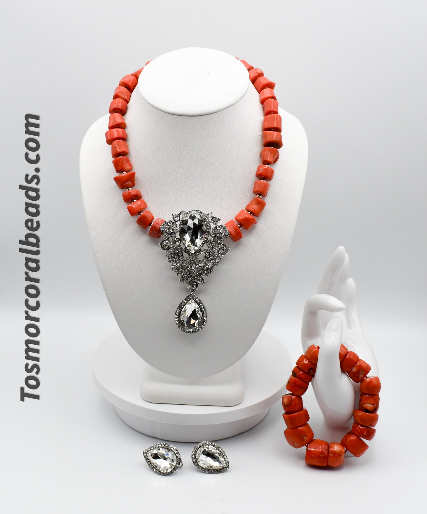 CLASSIC CORAL BEAD SET