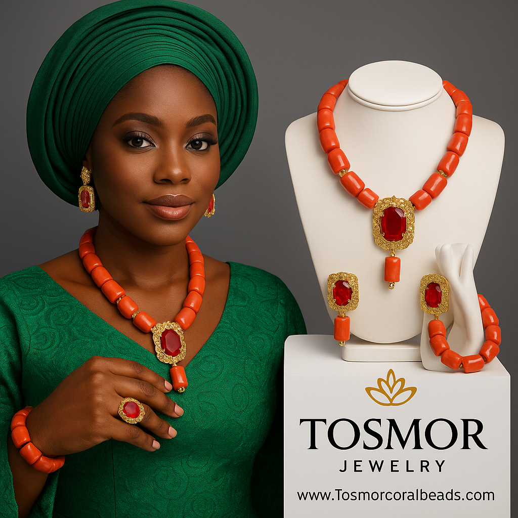 RADIANT RED CORAL BEAD