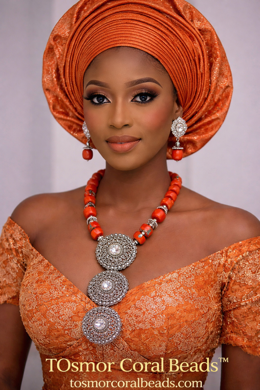 ENCHANTED ELEGANT  CORAL BEADS