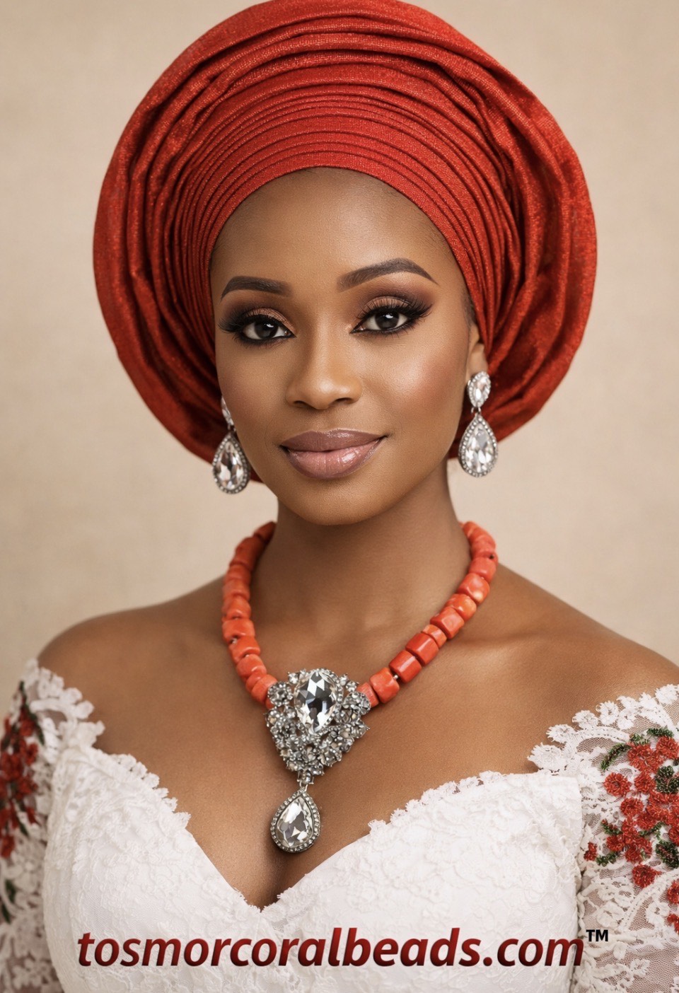 CLASSIC CORAL BEAD SET